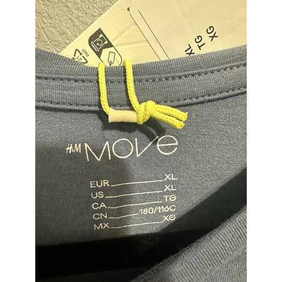 DRYMOVE™ BOXY SPORTS TANK TOP size Xtra Large, Pigeon blue melange Color - Picture 6 of 6